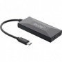InLine 35398 hub di interfaccia USB 2.0 Type-C 5000 Mbit/s Nero (35398)