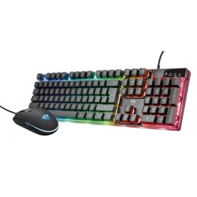 Trust GXT 838 Azor tastiera USB Tedesco Nero (23471)