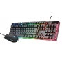 Trust GXT 838 Azor tastiera USB Tedesco Nero (23471)