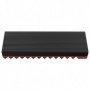 Jonsbo M.2-3 RED ventola per PC Unità allo stato solido Dissipatore Nero, Rosso 1 pz (M.2-3 RED)