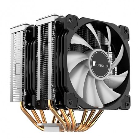 Jonsbo CR-2000GT ventola per PC Processore Refrigeratore 12 cm Nero 1 pz (CR-2000GT)