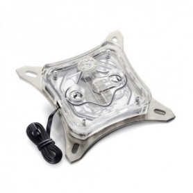 Bitspower BP-WBCPUM-DRGB accessori di raffreddamento hardware Argento, Trasparente (BP-WBCPUM-DRGB)