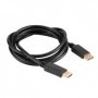 Akasa AK-CBDP21-20BK cavo DisplayPort 2 m Nero (AK-CBDP21-20BK)