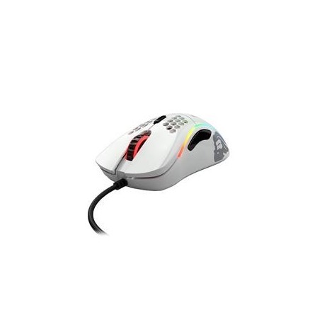 Glorious PC Gaming Race Model D mouse Mano destra USB tipo A Ottico 12000 DPI (GD-GWHITE)