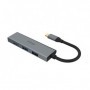 Akasa AK-CBCA25-18BK hub di interfaccia USB 3.2 Gen 1 (3.1 Gen 1) Type-C 5000 Mbit/s Grigio (AK-CBCA25-18BK)