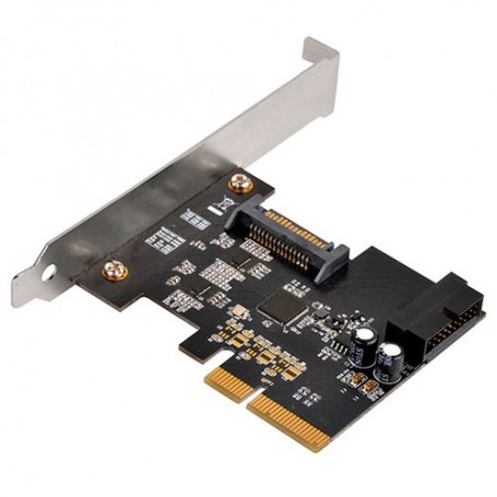 Silverstone ECU04-E scheda di interfaccia e adattatore Interno USB 3.2 Gen 1 (3.1 Gen 1) (SST-ECU04-E)