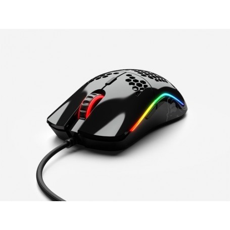 Glorious PC Gaming Race Model O mouse Mano destra USB tipo A Ottico 12000 DPI (GO-GBLACK)