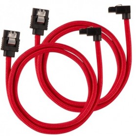 Corsair CC-8900284 cavo SATA 0,6 m Nero, Rosso (CC-8900284)