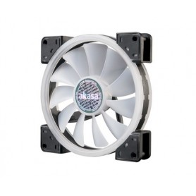 Akasa Vegas TLY Case per computer Ventilatore 14 cm Nero, Traslucido (AK-FN103)