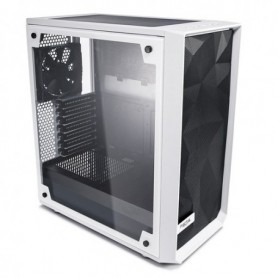 Fractal Design Meshify C - TG Midi Tower Trasparente, Bianco (FD-CA-MESH-C-WT-TGC)