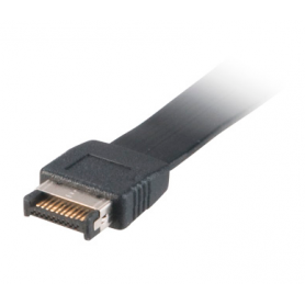 Akasa AK-CBUB37-50BK cavo USB 0,5 m USB 3.2 Gen 2 (3.1 Gen 2) USB C Nero (AK-CBUB37-50BK)