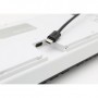 Ducky One 2 White LED tastiera USB Tedesco Nero, Bianco (DKON1808S-CDEPDAZW1)