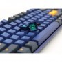Ducky One 2 Horizon tastiera USB Tedesco Nero, Blu, Giallo (DKON1808-PDEPDZBBH)