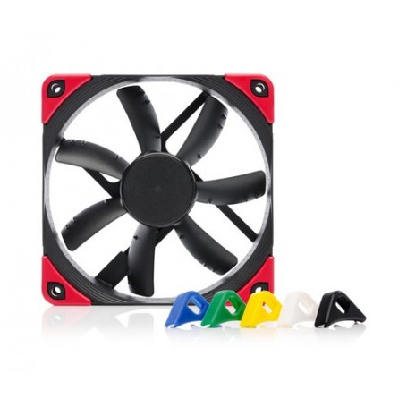 Noctua NF-S12A PWM chromax.black.swap Case per computer Ventilatore 12 cm Nero (NF-S12A PWM CH.BK.S)