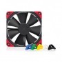 Noctua NF-F12 PWM chromax.black.swap Case per computer Ventilatore 12 cm Nero (NF-F12 PWM CH.BK.S)