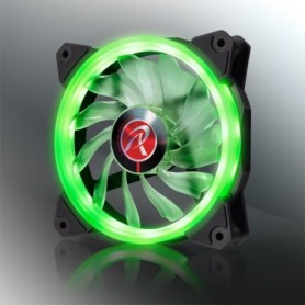 RAIJINTEK IRIS 12 Case per computer Ventilatore 12 cm Nero, Trasparente 1 pz (0R400042)