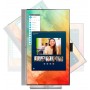 HP EliteDisplay E273m 68,6 cm (27") 1920 x 1080 Pixel Full HD LED Nero, Argento