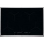 AEG IKB84431XB Piano cottura autonomo a induzione, vetroceramica, telaio in acciaio inox, larghezza 80 cm