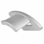 Silverstone EBA02 Supporto passivo Cuffie, Cuffia Argento (SST-EBA02S)