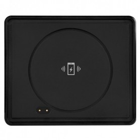 Silverstone QIB052 batteria portatile Ioni di Litio 5200 mAh Carica wireless Nero (SST-QIB052)