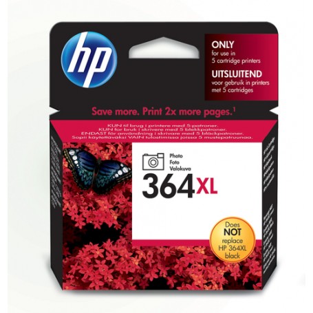 HP 364XL High Yield Photo Original Ink Cartridge cartuccia d'inchiostro 1 pz Resa elevata (XL) Nero per foto