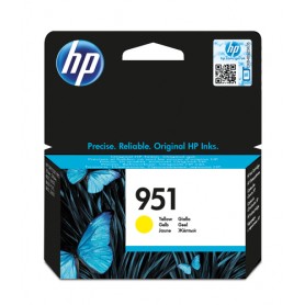 HP 951 Yellow Original Ink Cartridge cartuccia d'inchiostro 1 pz Originale Resa standard