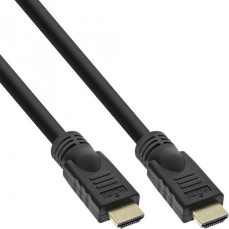InLine HDMI/HDMI 1m cavo HDMI HDMI tipo A (Standard) Nero (17501P)