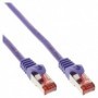 InLine 5m S-STP/PIMF Cat.6 cavo di rete Porpora Cat6 S/FTP (S-STP) (76405P)