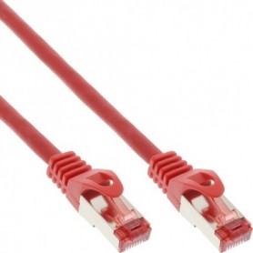 InLine S-STP/PiMF Cat.6 5m Red cavo di rete Cat6 S/FTP (S-STP) (76405R)