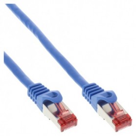 InLine S-STP/PiMF Cat.6 3m Blue cavo di rete Cat6 S/FTP (S-STP) (76403B)