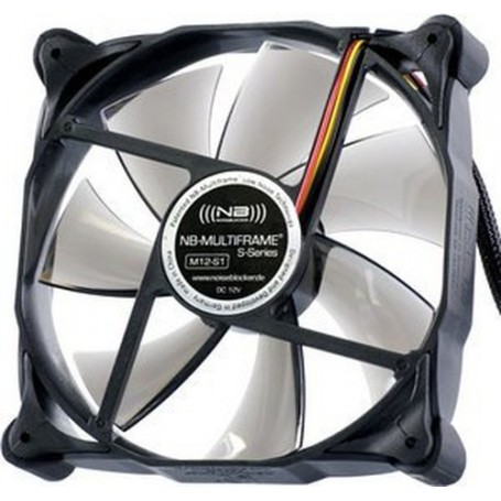 Noiseblocker Multiframe M12-P Case per computer Ventilatore 12 cm Nero (ITR-M12-P)