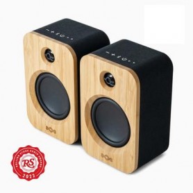 The House Of Marley GET TOGETHER DUO Nero, Legno Con cavo e senza cavo 15 W
