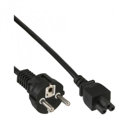 InLine B-16656X cavo di alimentazione Nero Spina di alimentazione di tipo E+F 3-pin