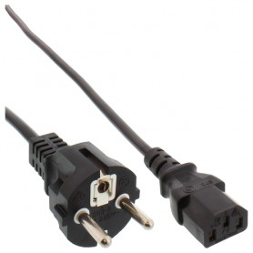 InLine B-16651 cavo di alimentazione Nero Accoppiatore C13