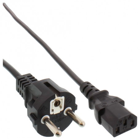 InLine B-16651 cavo di alimentazione Nero Accoppiatore C13