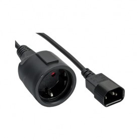 InLine B-16659A cavo di alimentazione Nero Accoppiatore C14