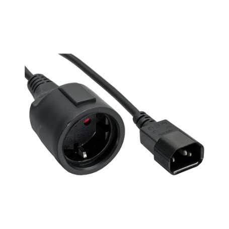 InLine B-16659A cavo di alimentazione Nero Accoppiatore C14
