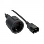 InLine B-16659A cavo di alimentazione Nero Accoppiatore C14