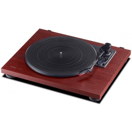 TEAC TN-180BT Giradischi con trasmissione a cinghia Nero, Ciliegio