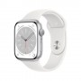 Apple Watch Series 8 OLED 45 mm Argento GPS (satellitare)