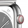 Apple Watch Series 8 OLED 45 mm 4G Argento GPS (satellitare)
