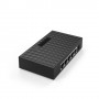 Hama 00053308 switch di rete Fast Ethernet (10/100) Nero