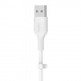 Belkin BOOST↑CHARGE Flex cavo USB 3 m USB 2.0 USB A USB C Bianco