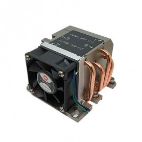 Dynatron B13 sistema di raffreddamento per computer Processore Refrigeratore Alluminio, Nero