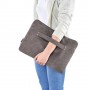 Hama Cali borsa per notebook 39,6 cm (15.6") Custodia a tasca Grigio