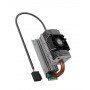 ICY BOX IB-M2HSF-705 Unità allo stato solido Dissipatore di calore/Radiatore 3 cm Argento 1 pz