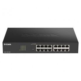 D-Link DGS-1100-16V2 switch di rete Gestito L2 Gigabit Ethernet (10/100/1000) Nero
