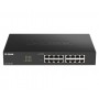 D-Link DGS-1100-16V2 switch di rete Gestito L2 Gigabit Ethernet (10/100/1000) Nero