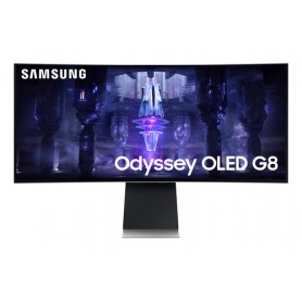 Samsung Odyssey Neo G8 LS34BG850SUXEN Monitor PC 86,4 cm (34") 3440 x 1440 Pixel UltraWide Quad HD Argento