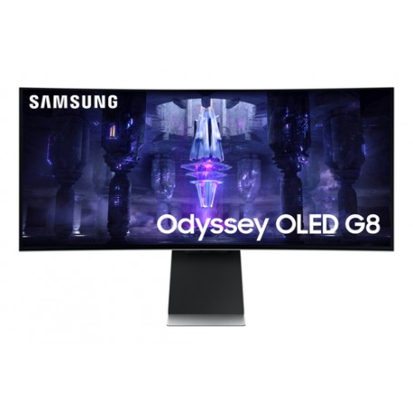 Samsung Odyssey Neo G8 LS34BG850SUXEN Monitor PC 86,4 cm (34") 3440 x 1440 Pixel UltraWide Quad HD Argento